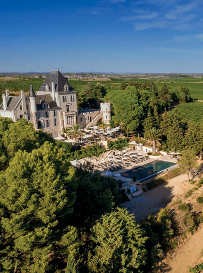 Château Les Carrasses, Langudeoc, France