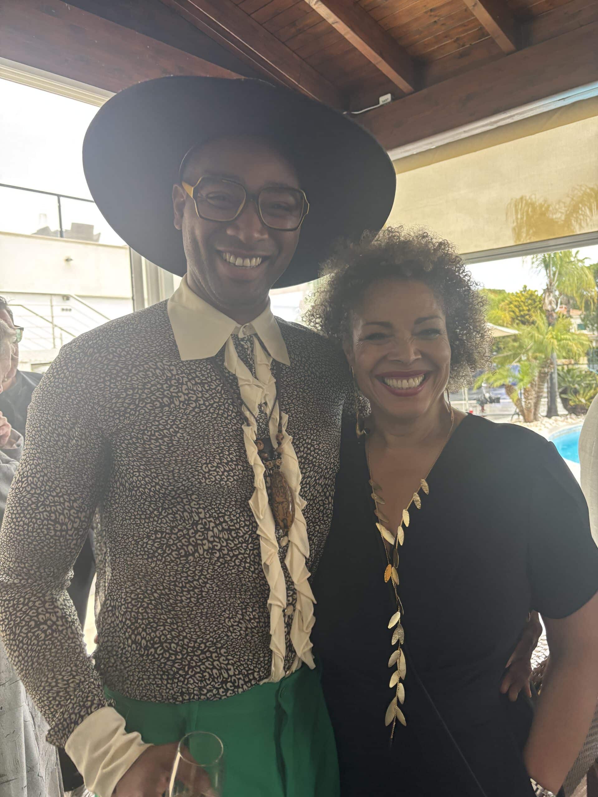 Alejandro Barrios and JoJo Dye