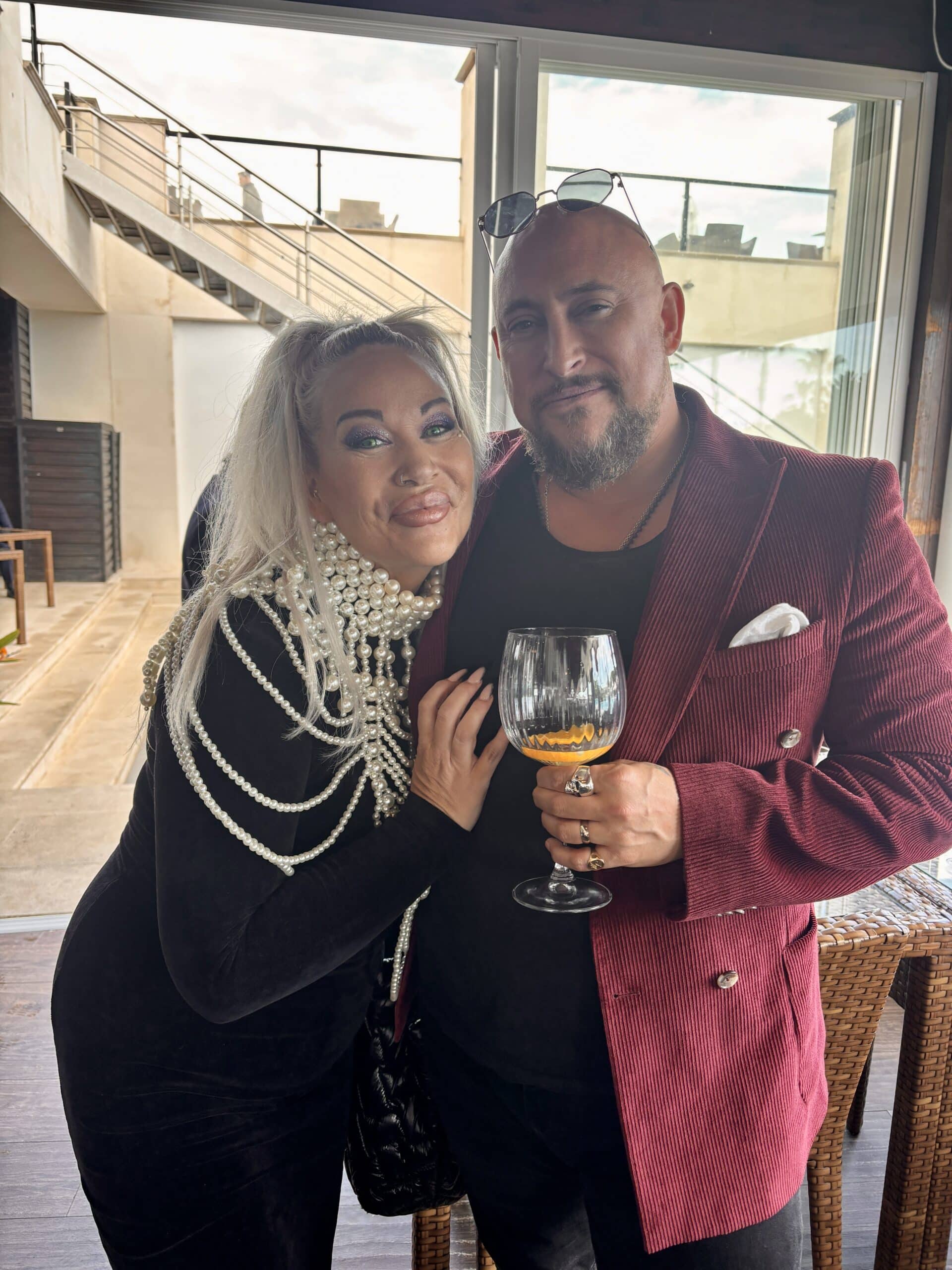 Kelly Warnell and Jolyon Meldrum
