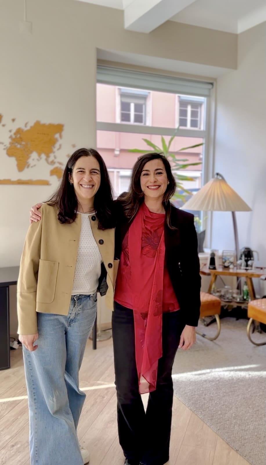 Veronica Pereira  and Filipa Maxwell.