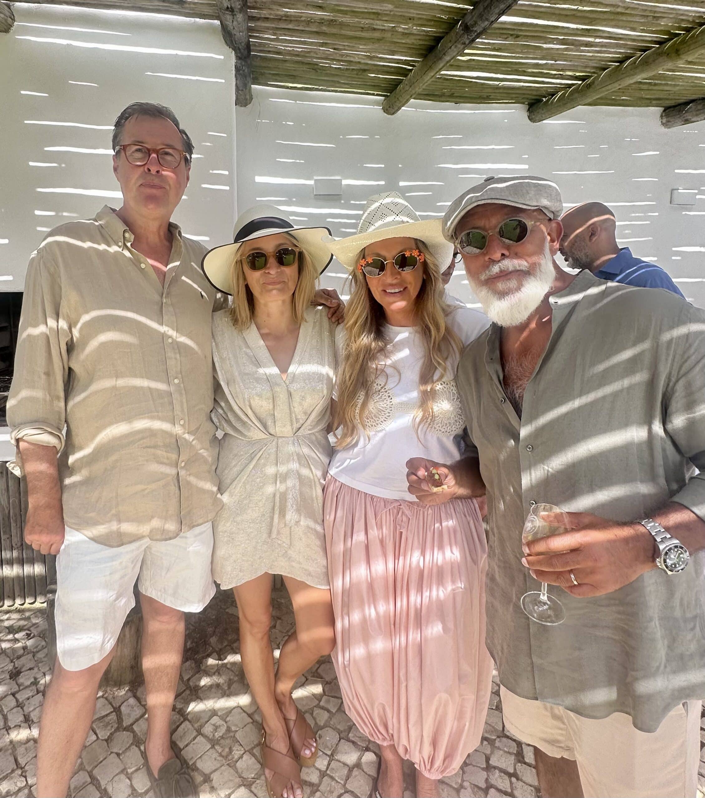From left - Paul Cowen, Katarzyna Akhtar, Laurence Cowen, and Imram