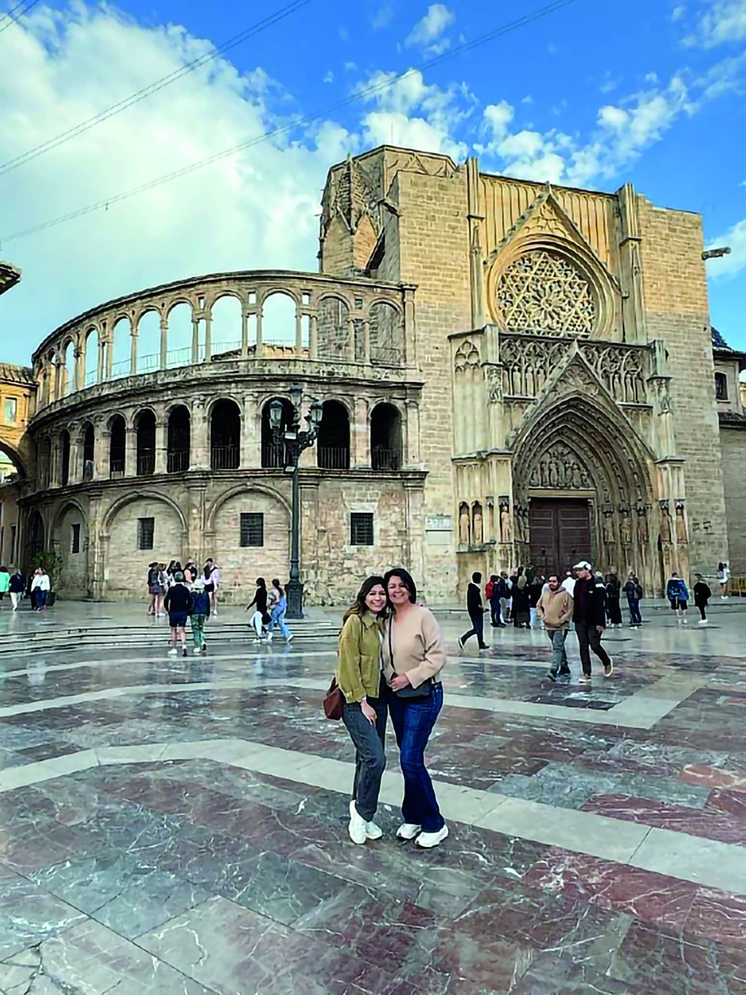 Plaza de la Virgen is the oldest square in Valencia, dating back to Roman times.